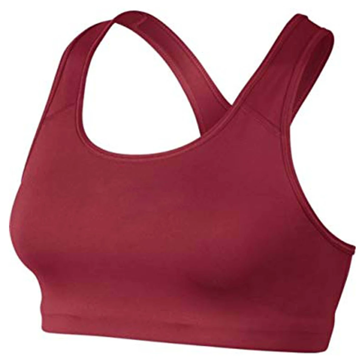 Girls' Strapless Sports Fitness Bra Plus Size Breathable Windproof Eco-Friendly Spandex/Nylon Workout Crop Top Yoga Running