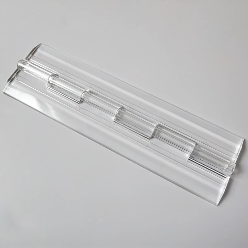 Transparent Crystal Plastic Hinges Modern Design Acrylic Hinges for Cabinet Handicrafts for Living Room and Home Office