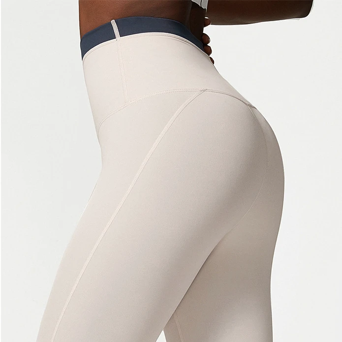 New Arrival High Waist Built in Panties Anti-Bacterial Hot Sex Girls Sport Gym Yoga Leggings Peach Hip Women Fitness Outf Pants