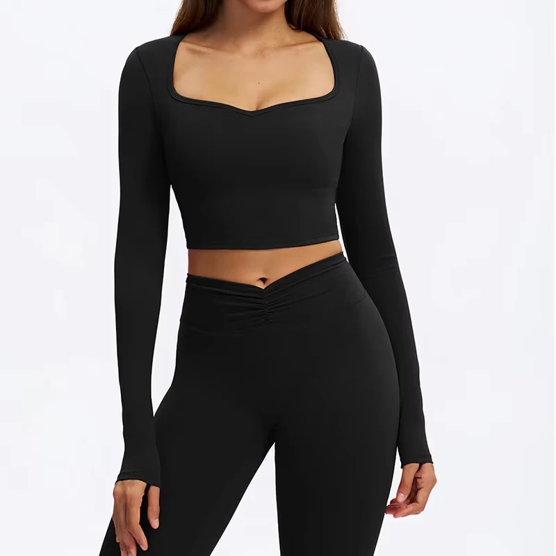 Wholesale Women Sportswear 6Pcs Backless Sports Bra High Waist Yoga Legging Scrunch Butt Shorts Gym Fitness Active Wear