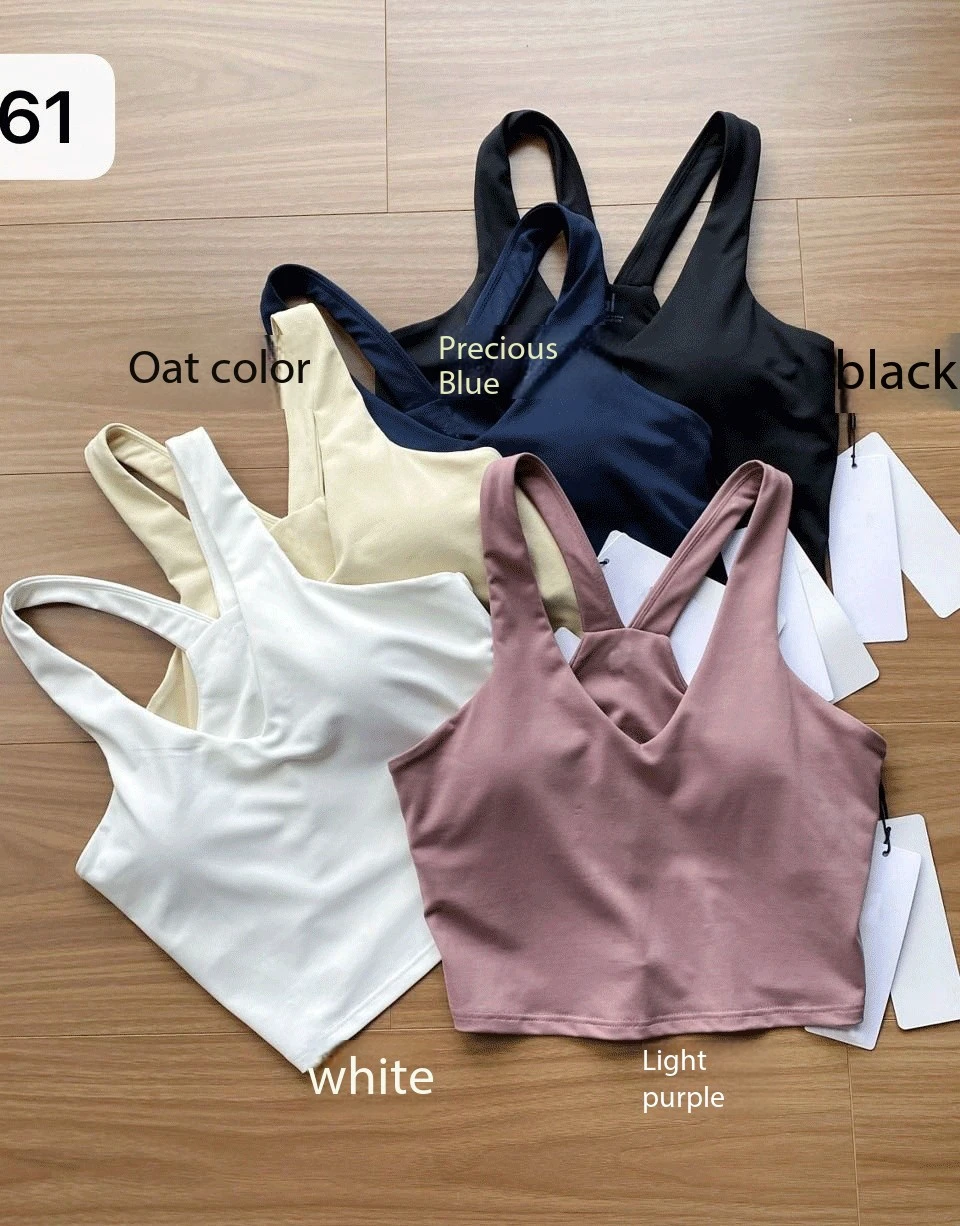 Z4 High-strength Shock-absorbing Gathering Fitness Training, Wearing Suspender Bra, Women's Sports Yoga Beauty Vest