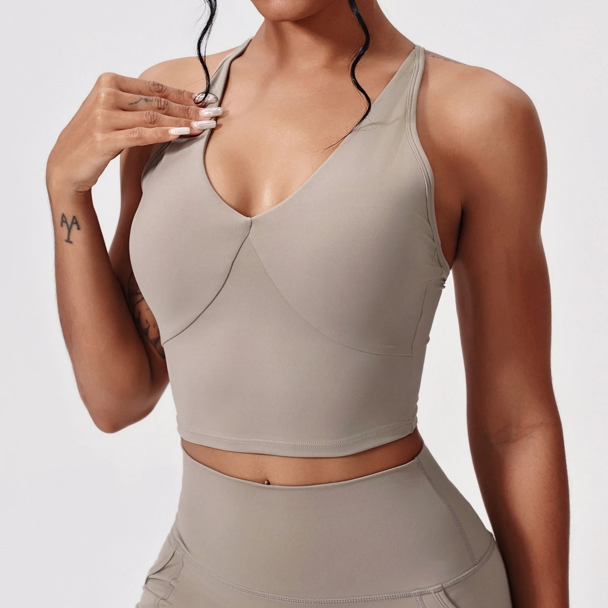 2026 Yoga tank top - quick-drying suitable for exercise running breathable fitness top shirt