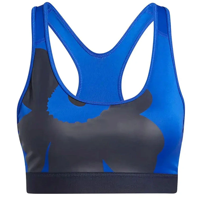 Women's Plus Size Eco-Friendly Seamless Lightweight Custom Fitness Gym Bralette OEM ODM Design Made Spandex Yoga Bra Front Logo