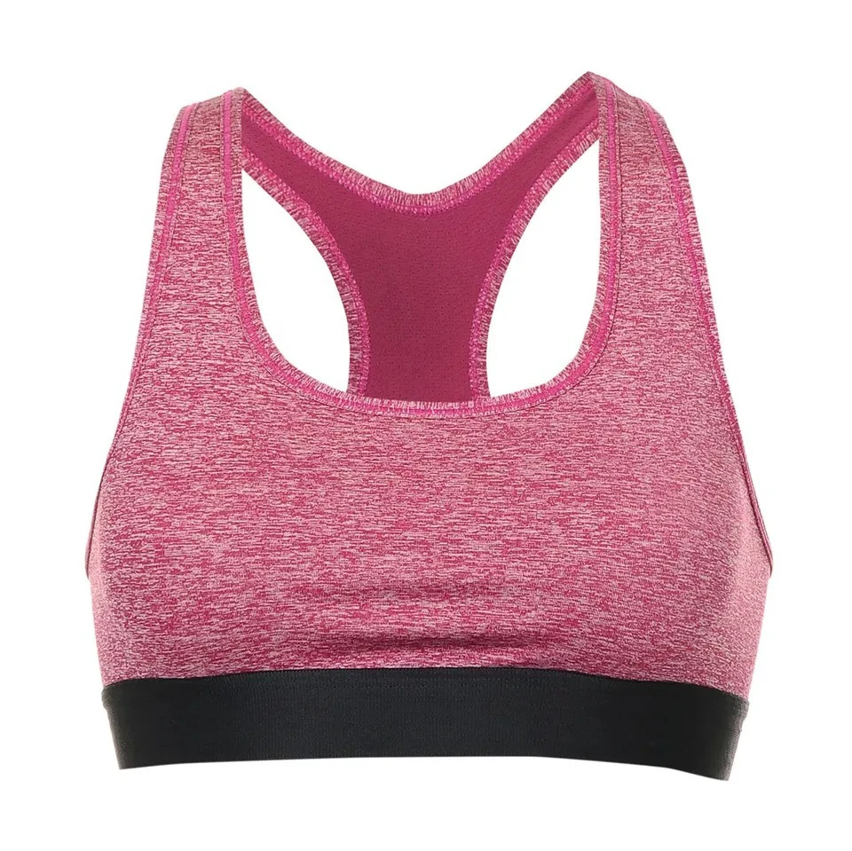 Custom Color Latest Design High Waist Top Quality Sleeveless Fitness Yoga Wear Women Sports Bra Customized Spandex Nylon Bra