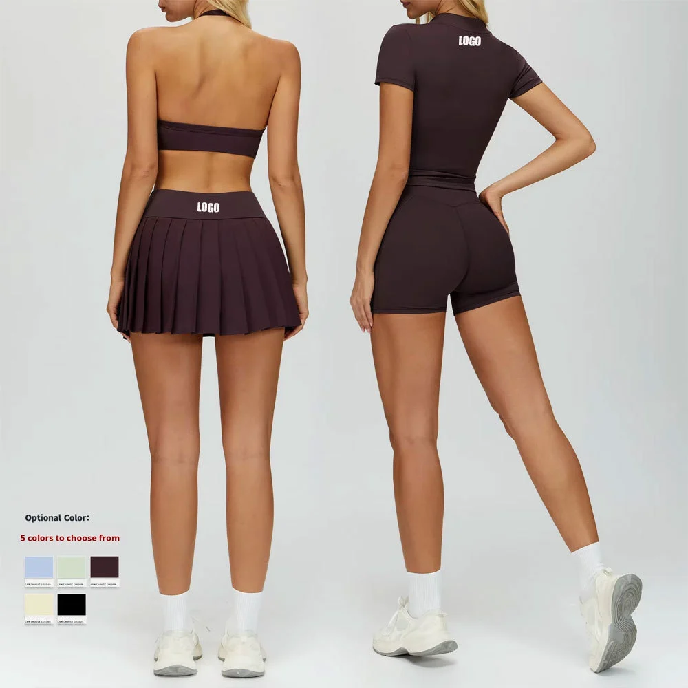 Custom High Quality Leggings And Sports Bra Set Womens Sportswear Gym Fitness Setsfitness Clothing Gym Womens Activewear Sets