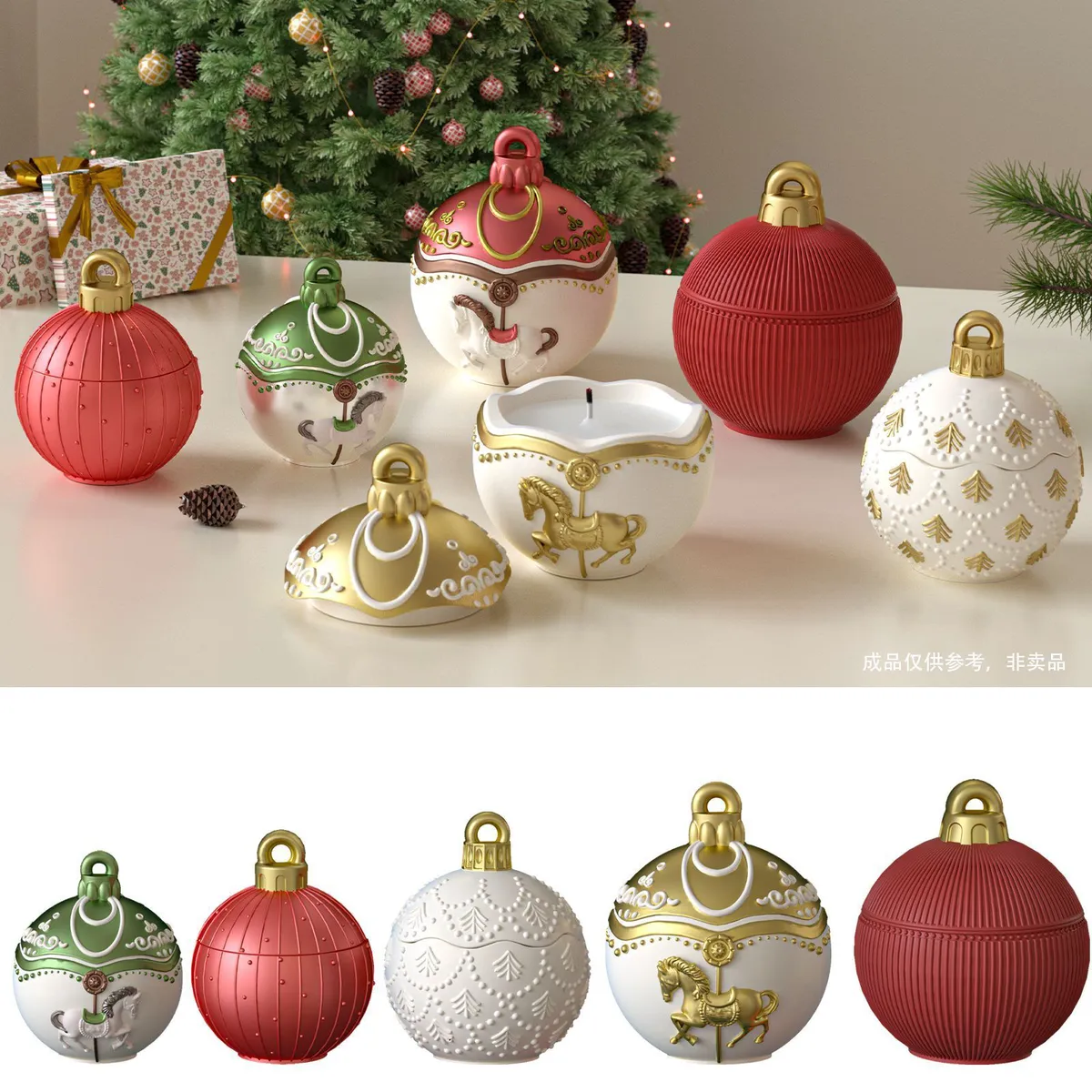 Embossed Pattern Storage Jar Silicone Mold DIY Plaster Resin Candle Cup Container Mold