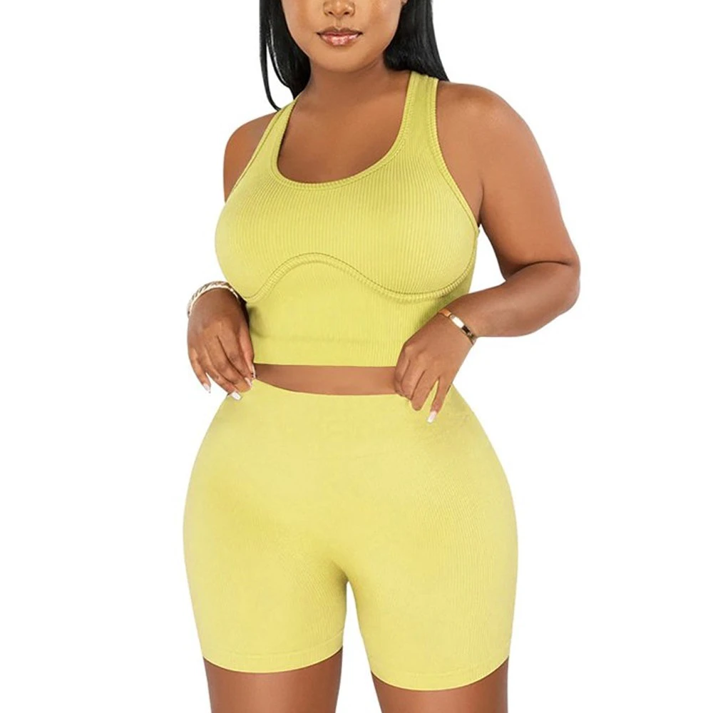 Wholesale Custom Logo Color Block Trendy Sportswear Women Fitness Workout Clothing Naked Feeling High Quality Quick Dry Yoga Set