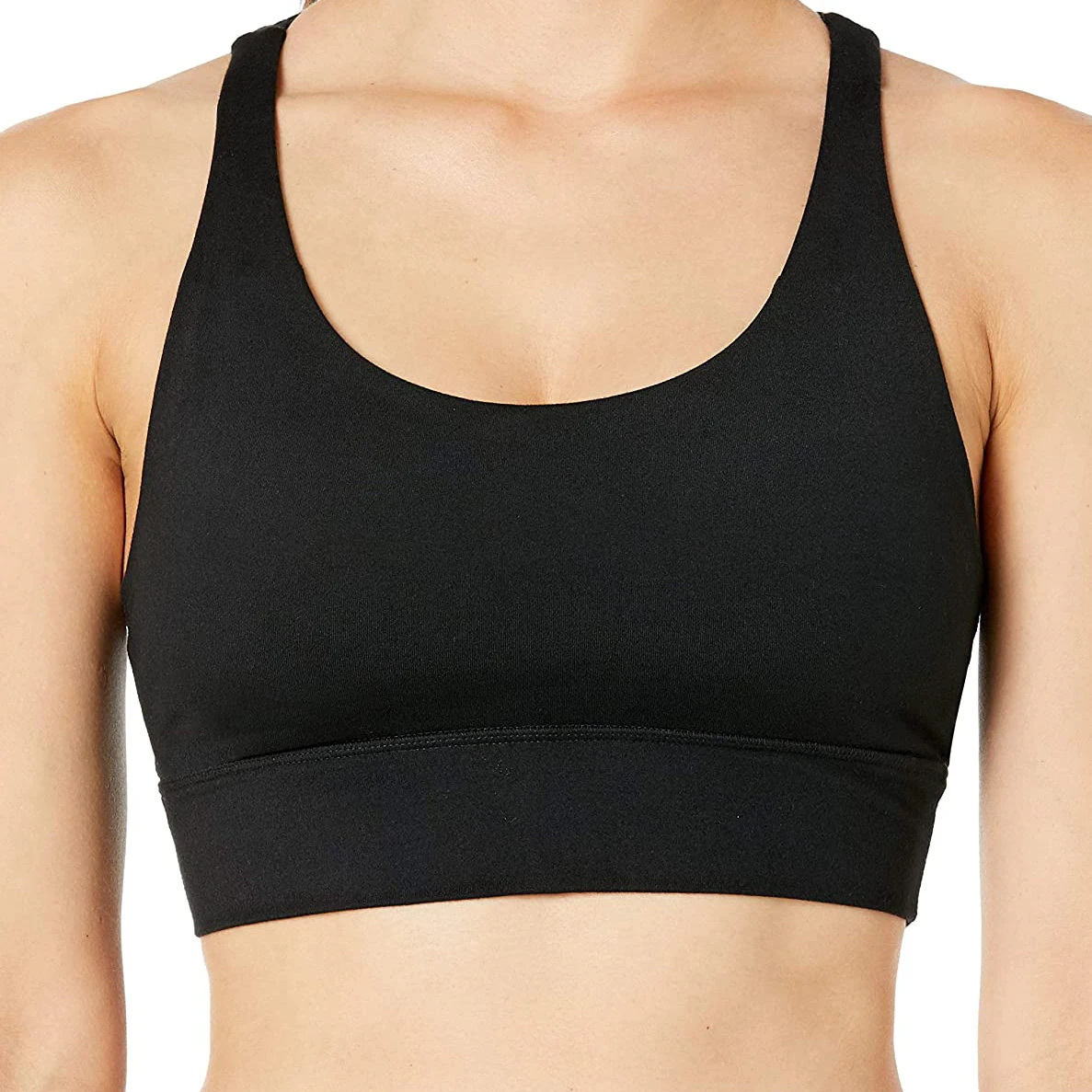 Women Sports Bra High Waist Solid Pattern Gym Sportswear For Fitness Yoga Workout Clothes Girls Sports Bra