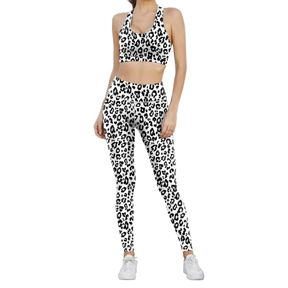 High Quality Active Wear Woman Yoga 2 Piece Sets New Arrival Gym Fitness Clothing Women Yoga Set with Customized Logo