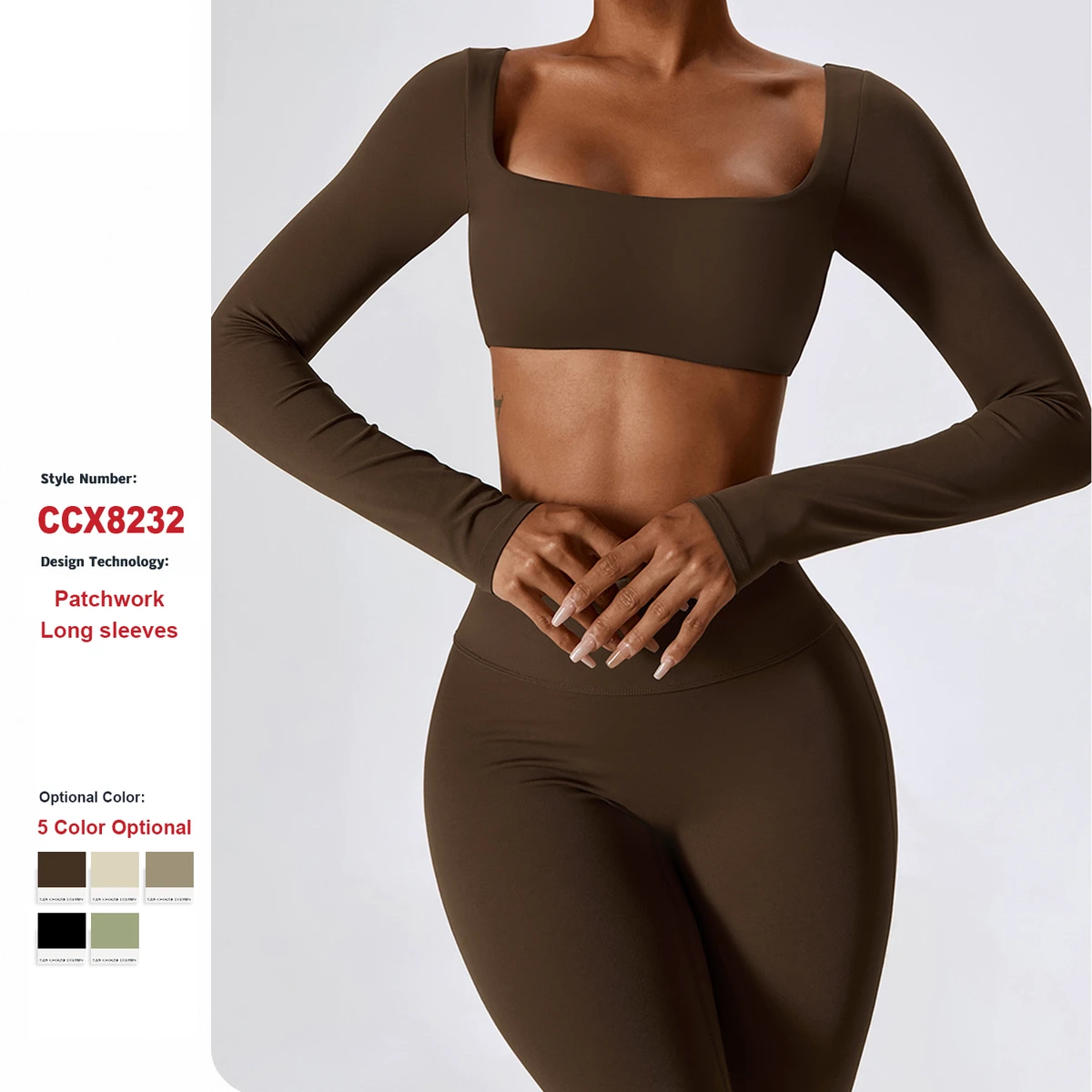 Sexy Naked Feeling Long Sleeve Yoga Clothes Outdoor Running Sports T-Shirt Quick Drying Tight Gym Workout Fitness Tops for Women