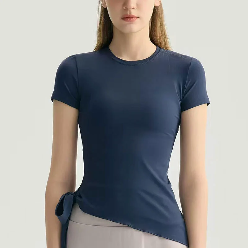 Compression fabric prepared for Running Tops production