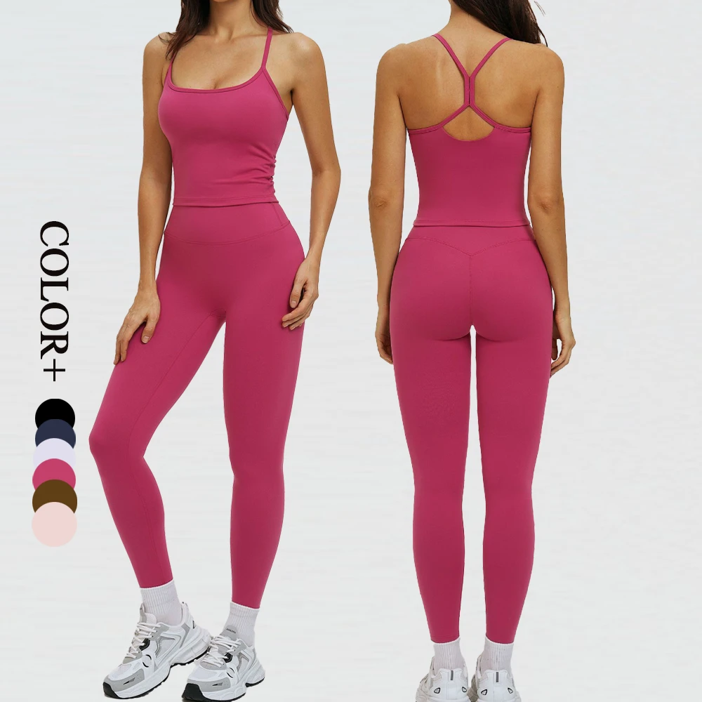 Custom Logo 5 Piece Women Gym Fitness Sets Active Wear Clothing Shirt Soft Yoga Bra Gym Tight Shorts Women's Sports Sets