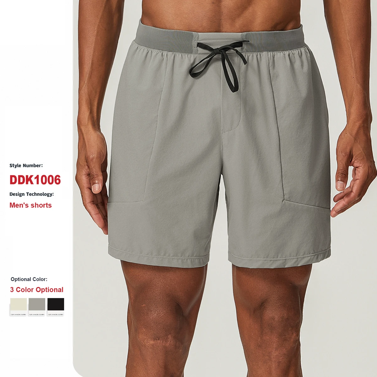 Custom logo Summer Leisure Sports Outdoor Quick-drying Shorts Elastic Waist Plus Size Gym Fitness Men's Running Tennis Shorts