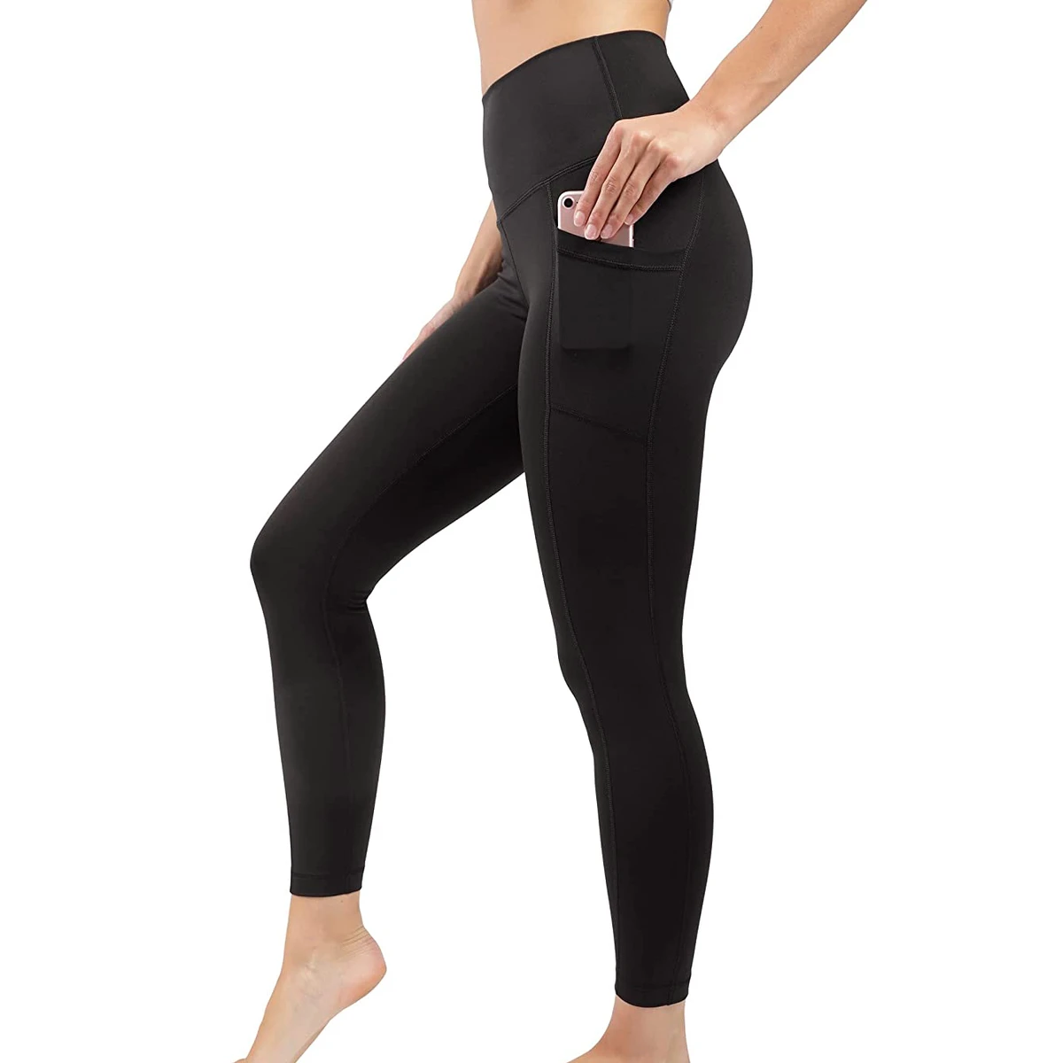 Sustainable High Quality Women Yoga Legging Elastic Waist High Waist Breathable Solid Full Length Pants
