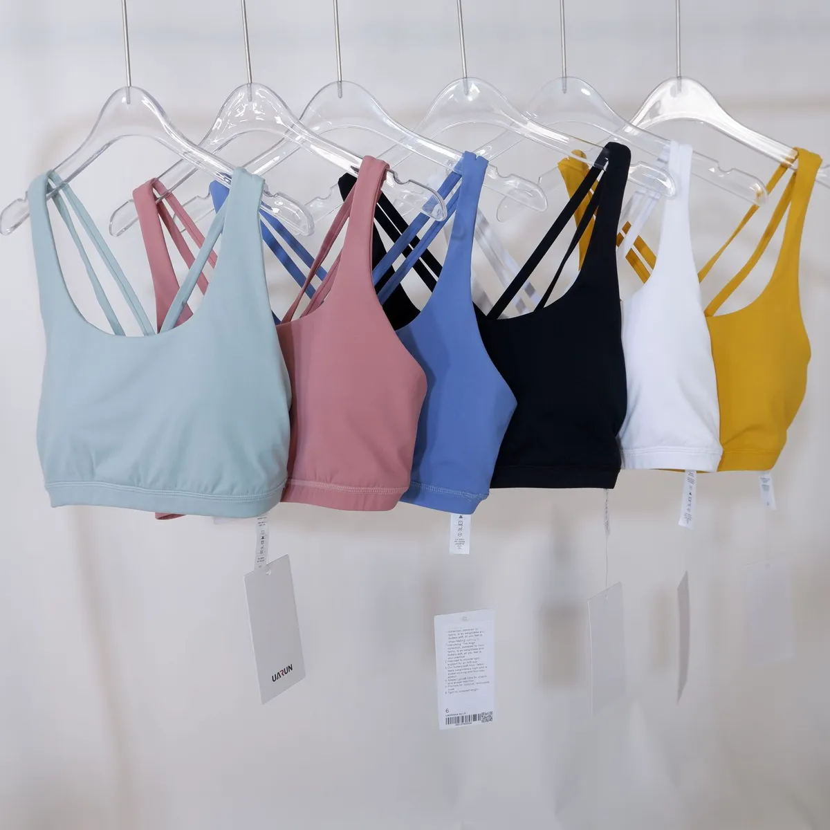 Lightweight Cross-Back Strappy Sports Bra for Active Training Yoga Fitness Run Plus Size Gym Suspenders Soft Breathable Sports