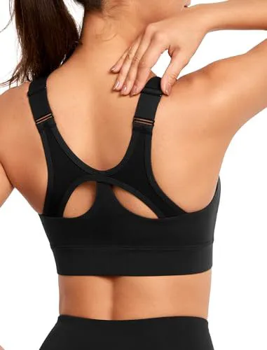 High Quality Longline Strappy Top Square Neck Yoga Gym Workout Sports Bra Vest Breathable High Fitness Spandex/Nylon High