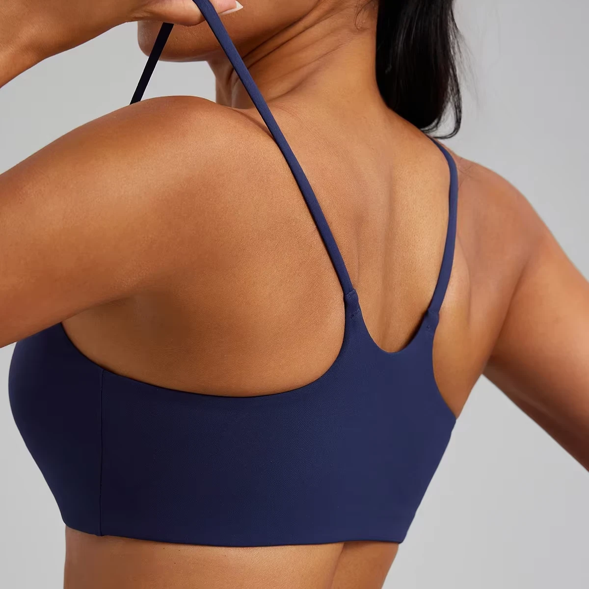 Fitness Soft Sports Top High Impact Gym Athletic Fitness Top Lightweight Yoga Skin Close Fit Sports Bra