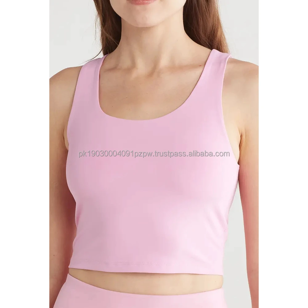 Custom Logo OEM ODM Bra Women Gym Short Sleeve Athletic Yoga Shirts Girls Workout Cotton Tee Loose Crop Top Crewneck T-Shirt