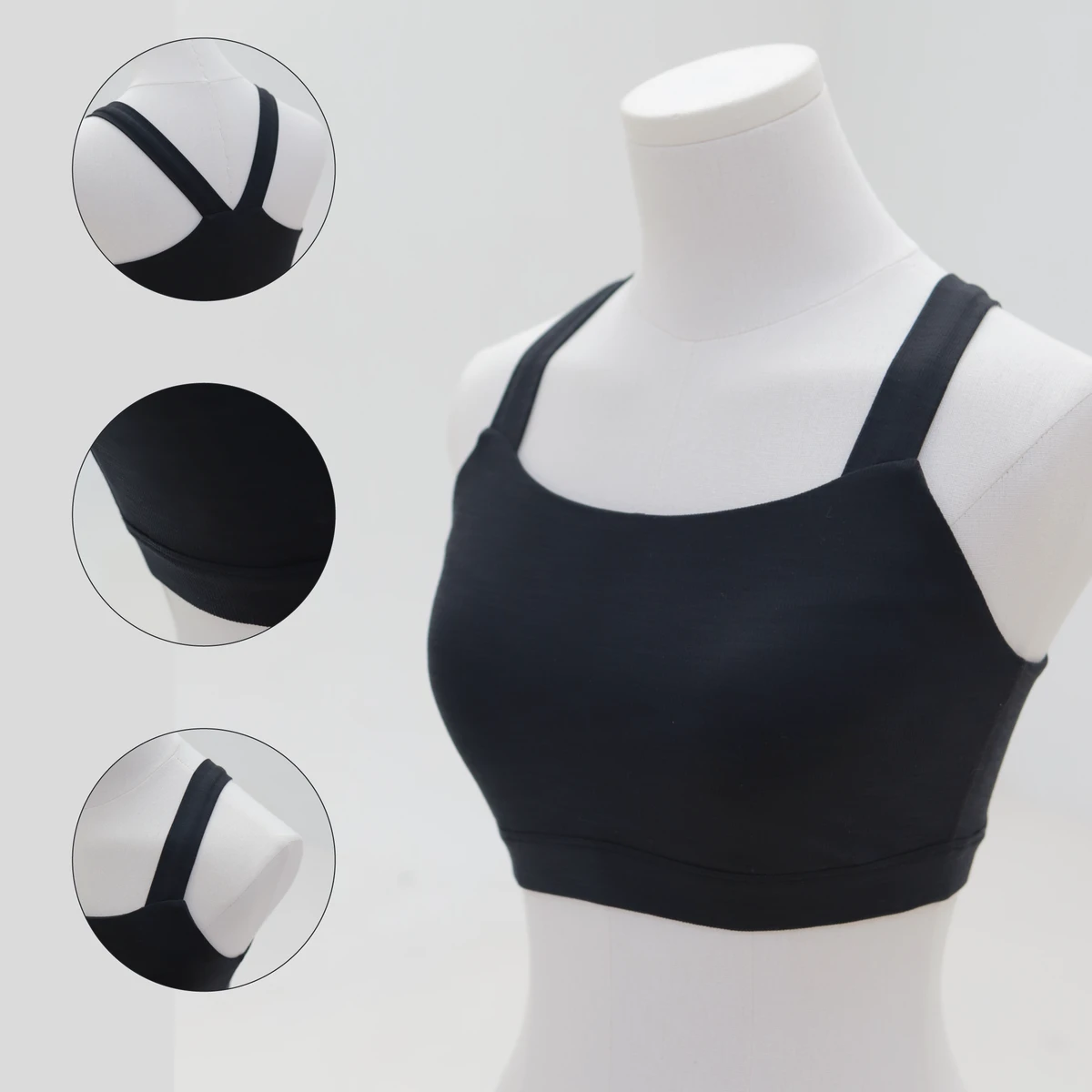 Good Quality Four-Way Stretch Middle Support Women Sports Bra For Women Fitness Training & Stretching