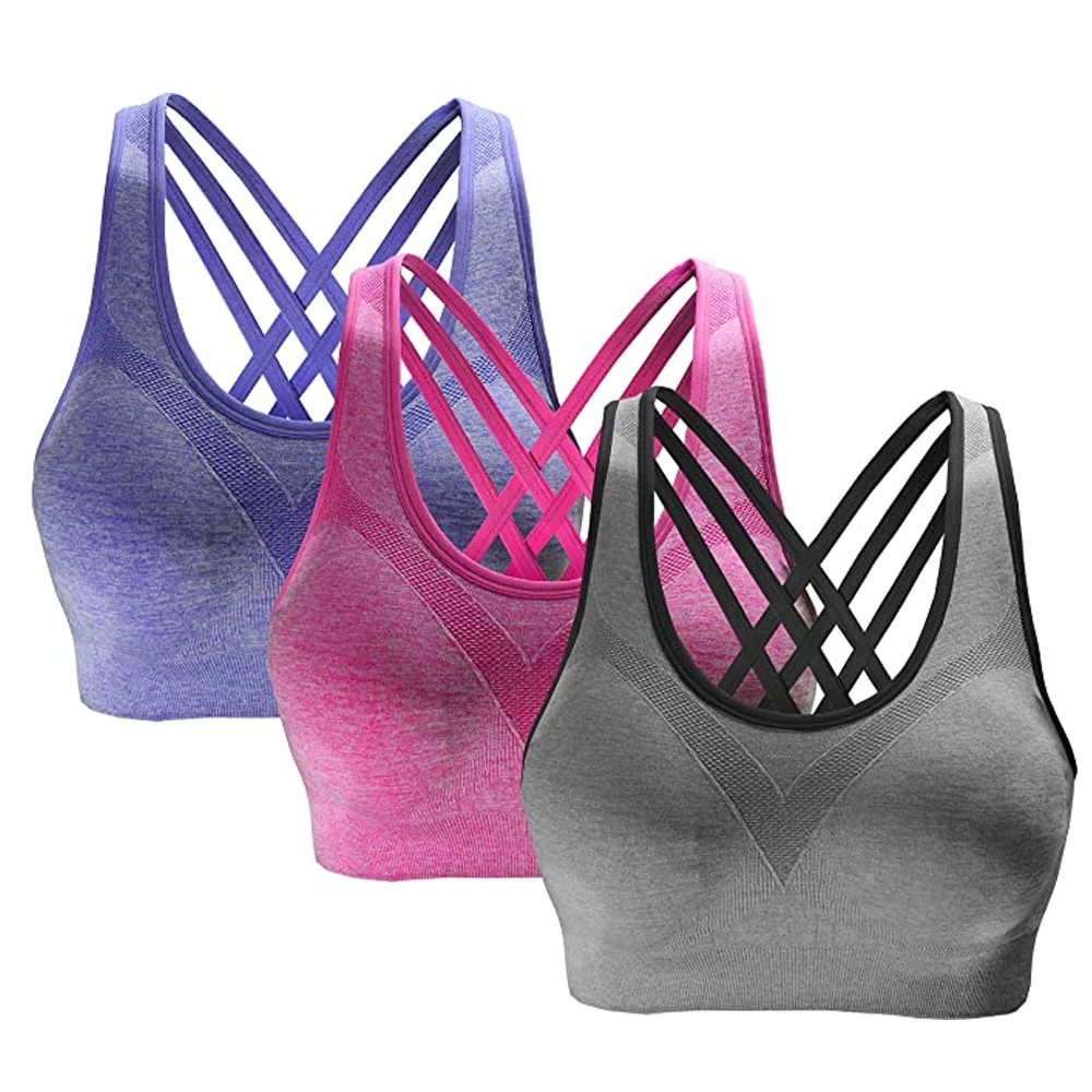 High Quality Sports Bra for Women High Support Workout Fitness Yoga Gym Bra Comfortable Activewear Custom Logo OEM
