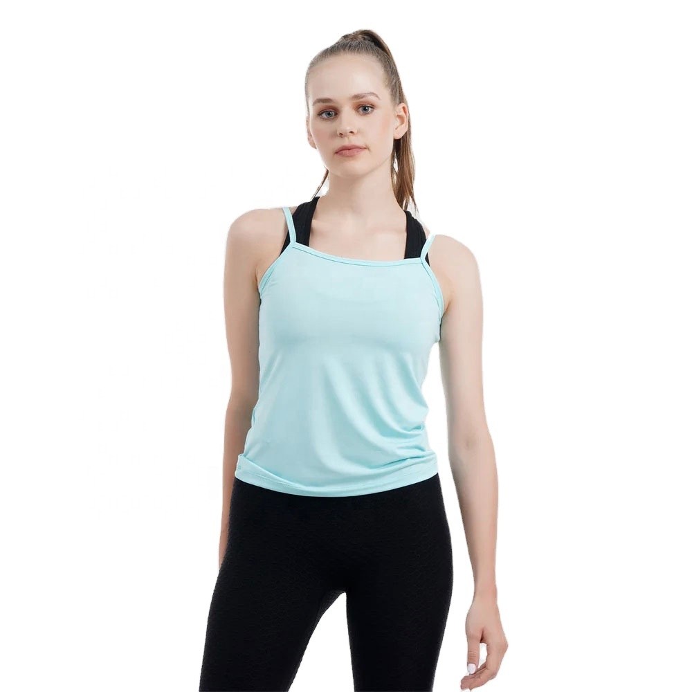 Elegant Casual Womens Black Sleeveless Tank Top Loose Fit Lightweight & Breathable Activewear Top for Gym Yoga & Everyday Wear