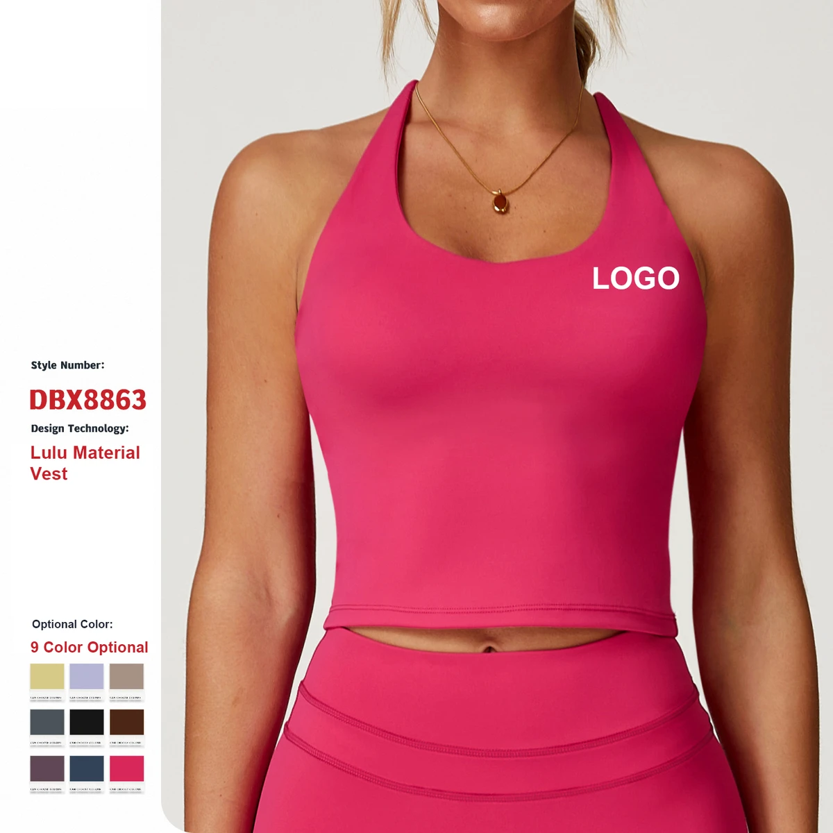 Custom High Quality Cross Backless Yoga Vest Quick Dry Breathable Women'S Tight Yoga Tops Gym Outdoor Fitness Sports Bra