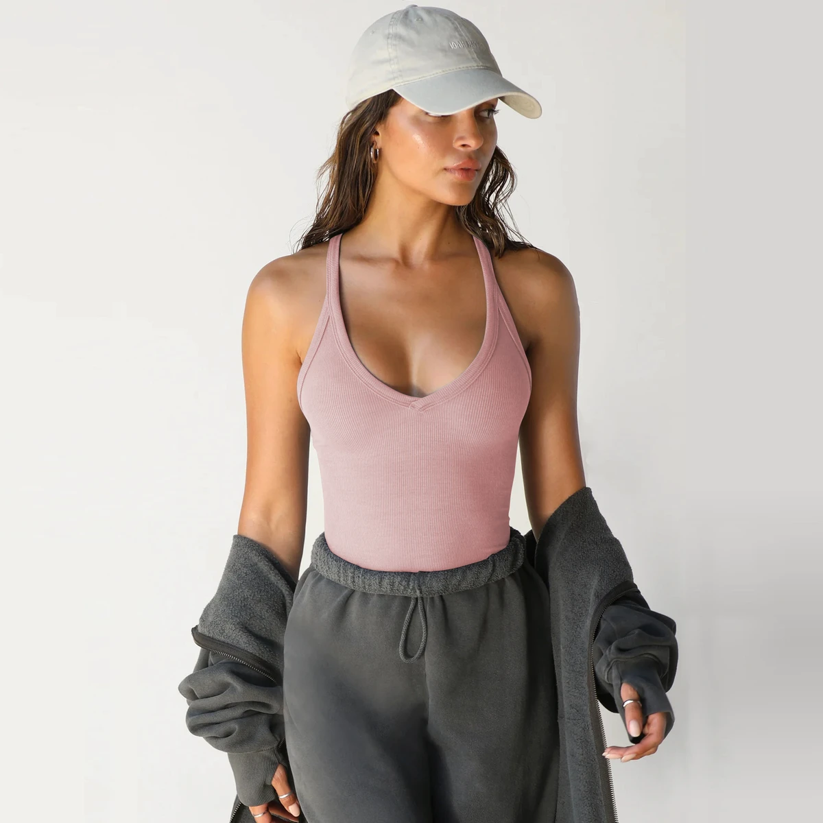 Fitness Vest Shirt Custom Logo Polyester Casual Sportswear Slim Fit Women GYM Clothing Fitness Yoga Wear Base Layer Tank Top