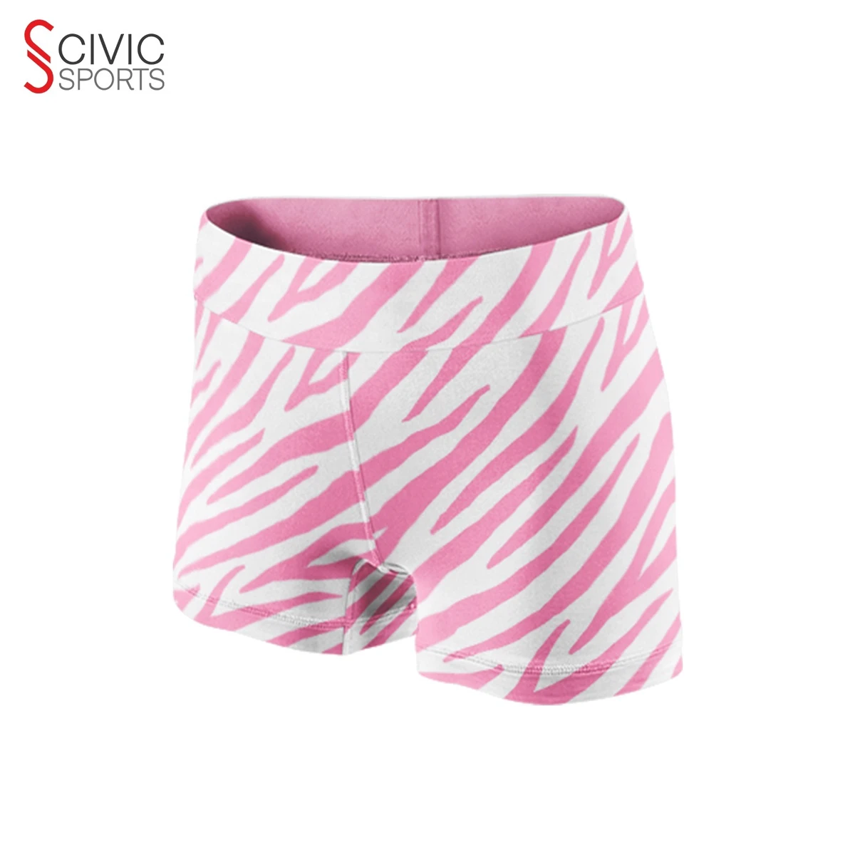 2021 Fashion Women High Waist Fitness Sports Tight Gym Soft Running Yoga Shorts Print Four-Way Stretch Quick Dry