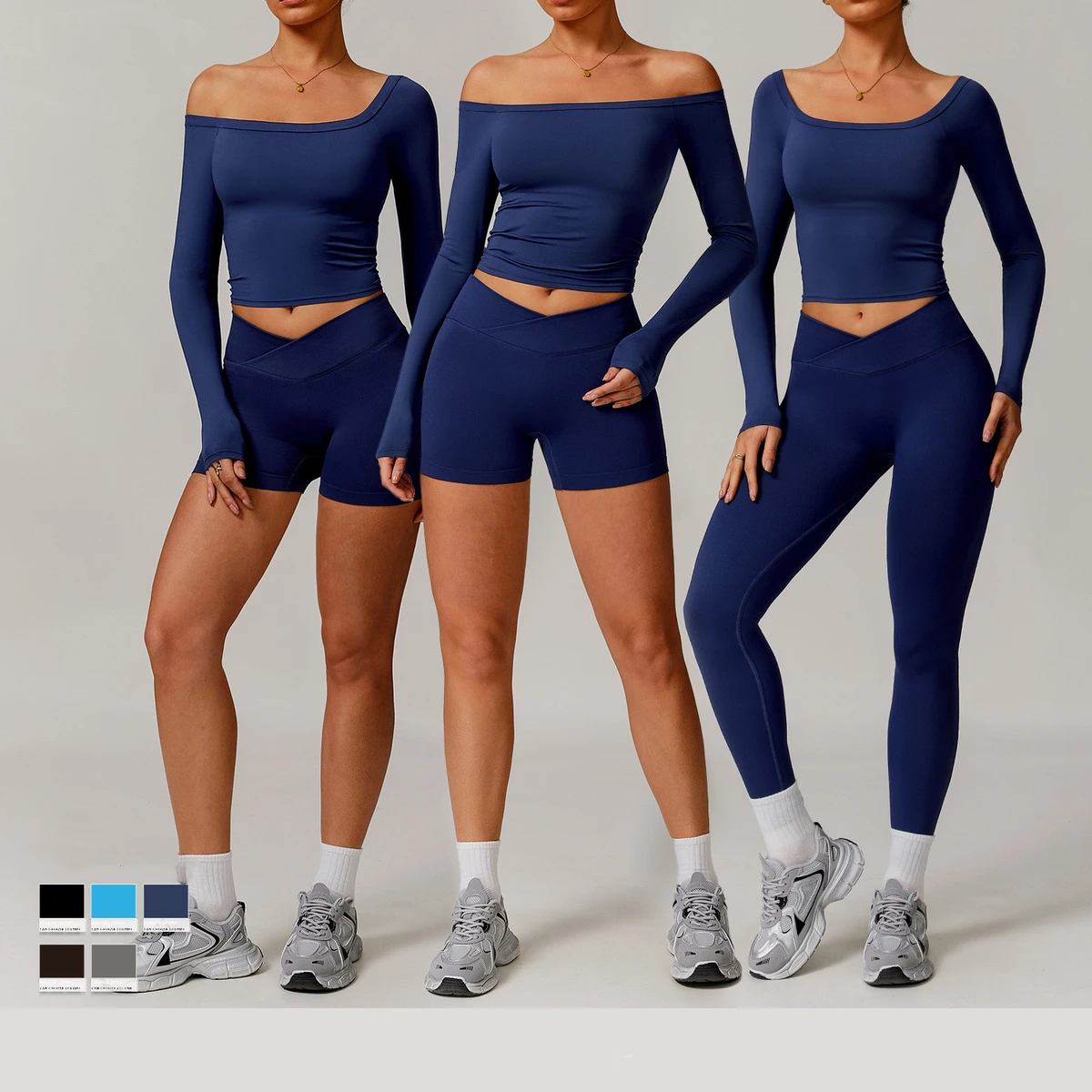 Custom Logo Good Quality Women Yoga Top Fitness Running High Sports Long Sleeve Fitness Workout Yoga Top