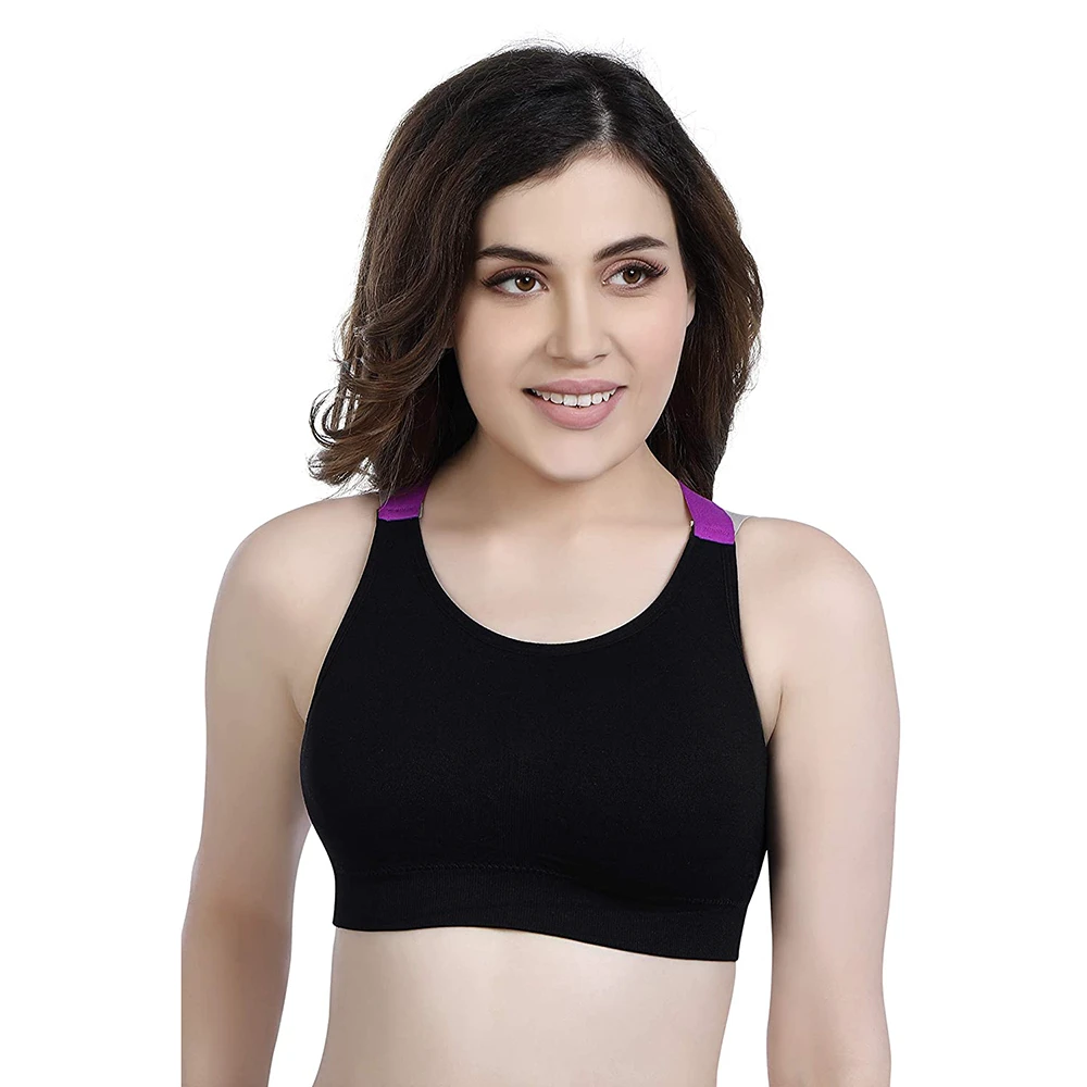 Durable Quality Women Sports Bra Breathable High Support Quick Dry Eco-Friendly Yoga Gym Wear Plus Sizes Medium Support Gym