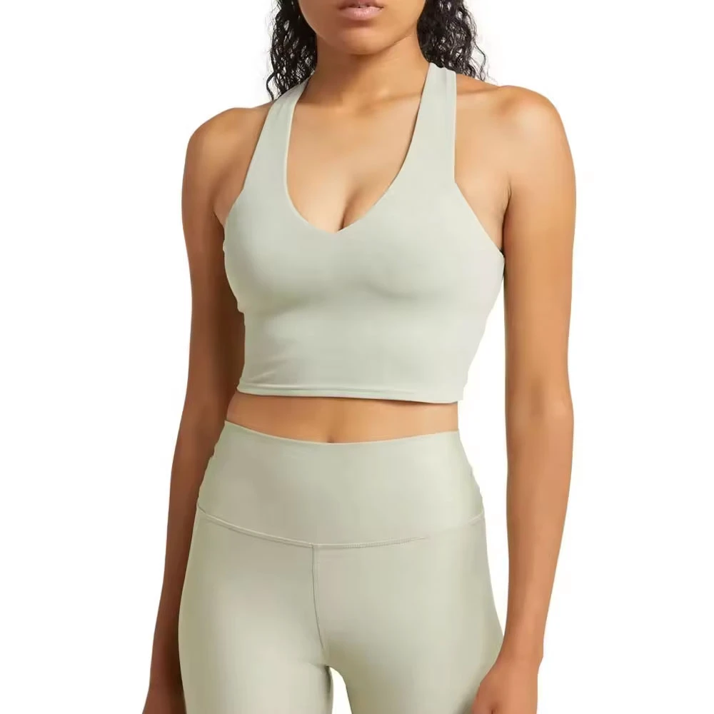 Women Compression Soft Lightweight Gym Wear Seamless OEM Design Back Yoga Sets Short Women Yoga Short Sets