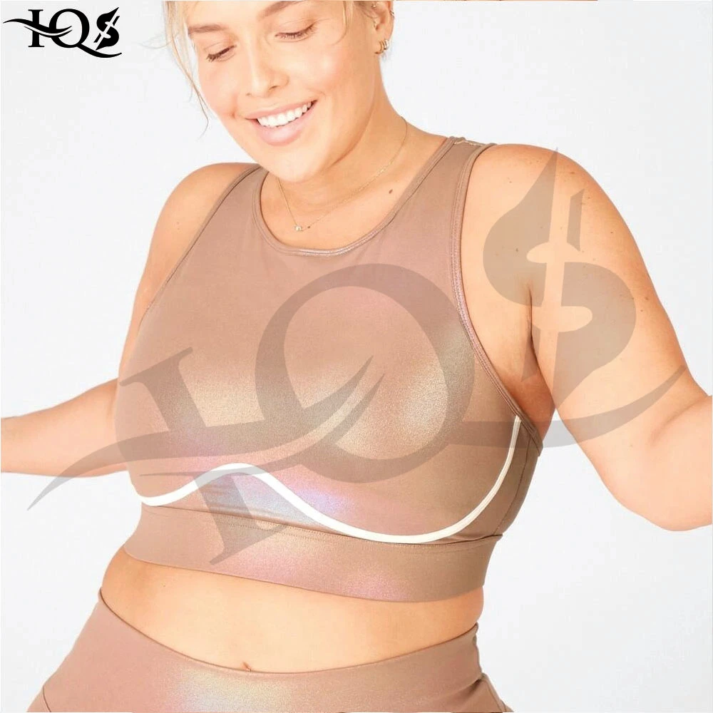 Women's Two Piece Yoga Set-High Waist Shockproof Sport Bra Top Breathable Gym Leggings Front Solid Color Fitness Workout Yoga