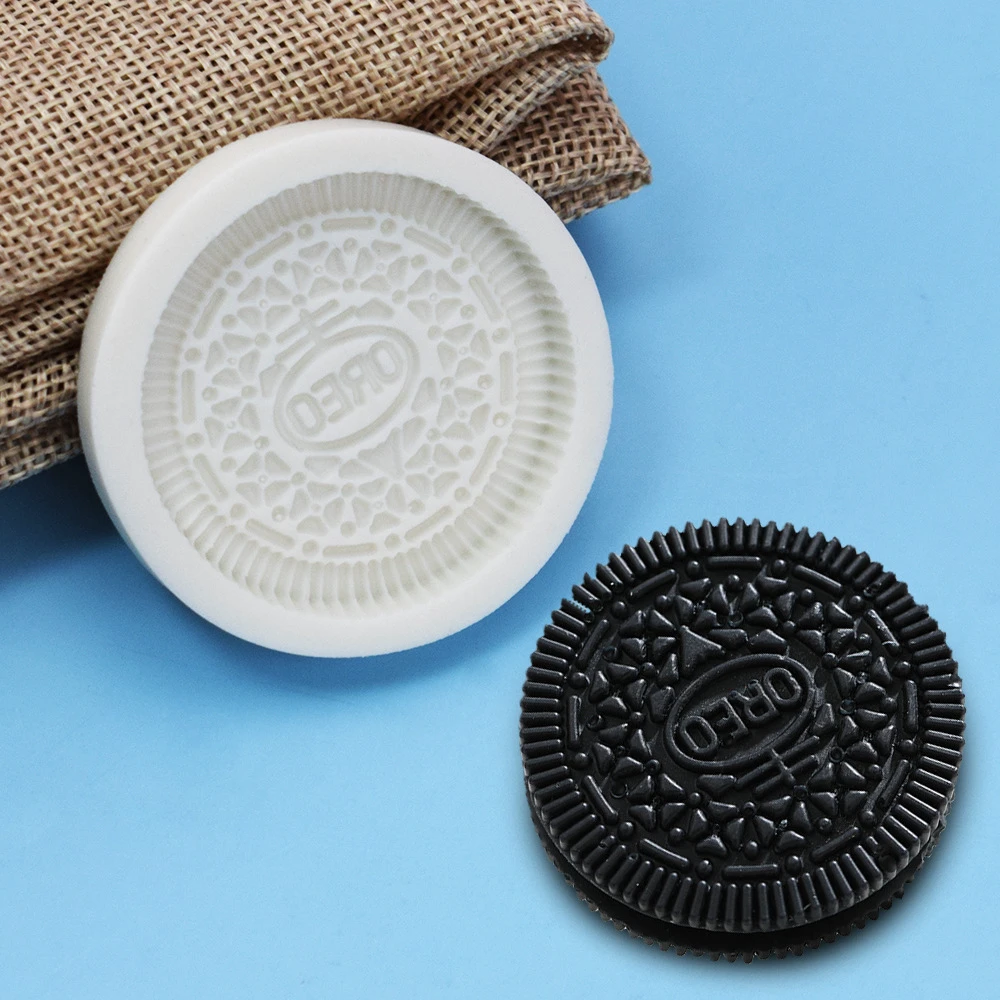 Handmade DIY Silicone Cookie Mold Baking Tool for Cake Ice Cream Popsicle-Packaged in OPP Bag