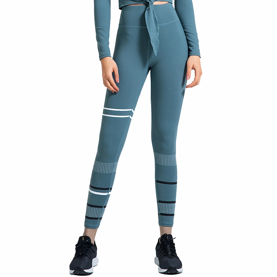 Plus Size Women's Yoga Leggings Mid Waist Casual Summer Breathable 100% Cotton Athletic Workout Sports Gym Pants for Flexibility