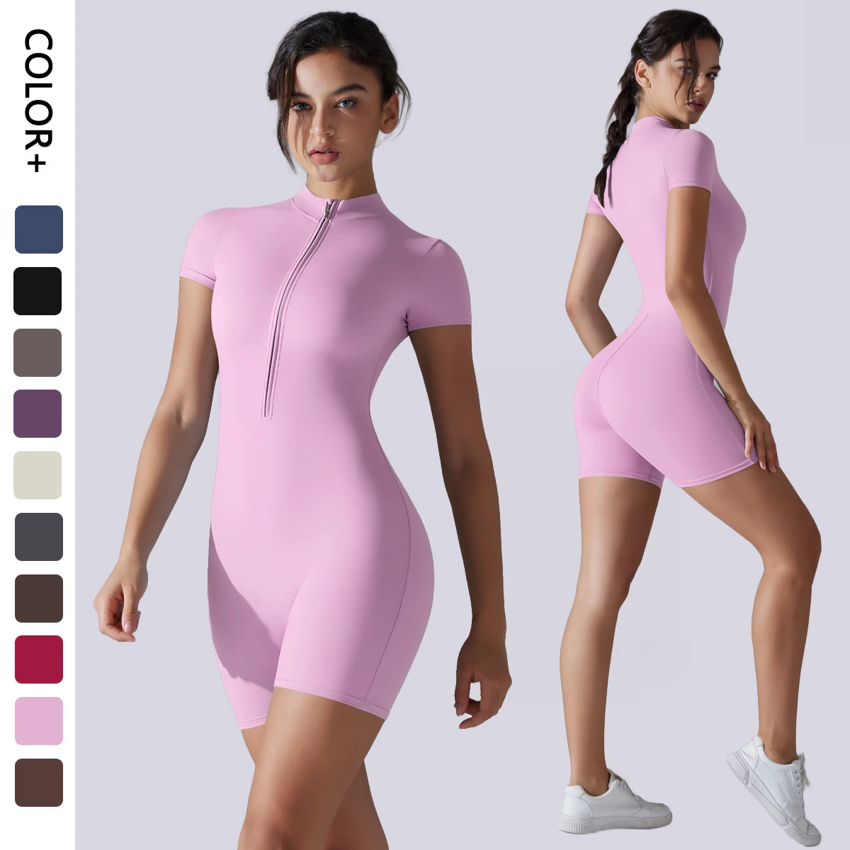 Custom Exercise Clothes Activewear Workout One Piece Fitness Romper Gym Wear Yoga Jumpsuit for Women