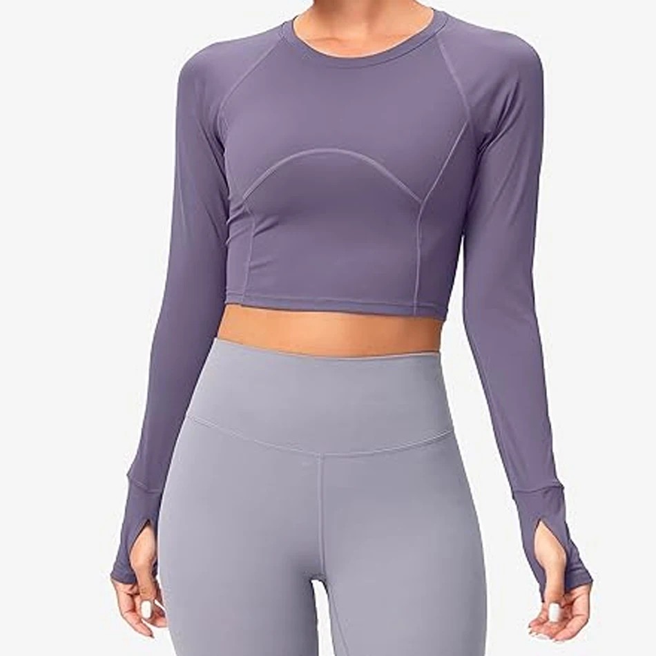 Women Yoga Tops Premium Stretchable Fabric Lightweight Breathable Design Perfect for Yoga Gym Fitness Wear Yoga Tops for Woman