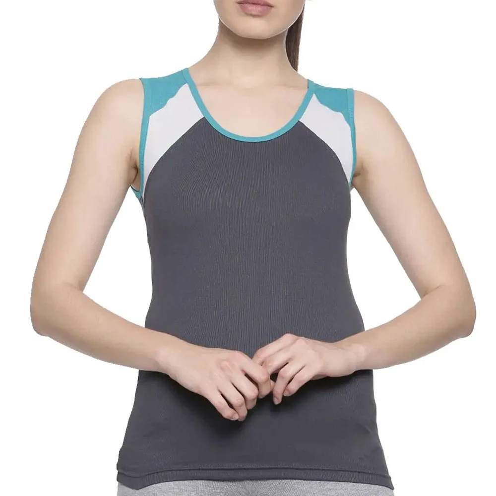 Plus Size Women's Winter Breathable Gym Tank Top Cotton Bamboo Fiber