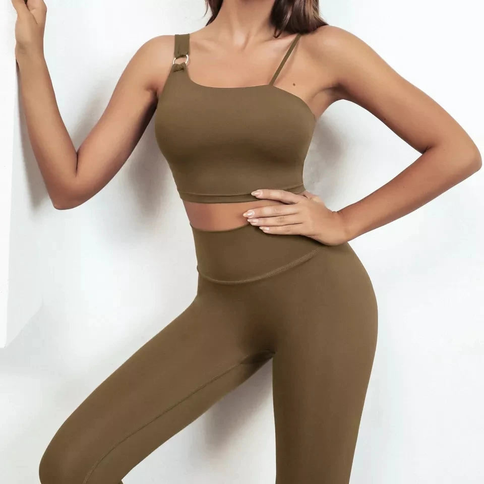 2024 Recycled Ropa Deportiva De Mujer Leggins Por Mayor Sportswear Women Active Wear Set Leggings For Women