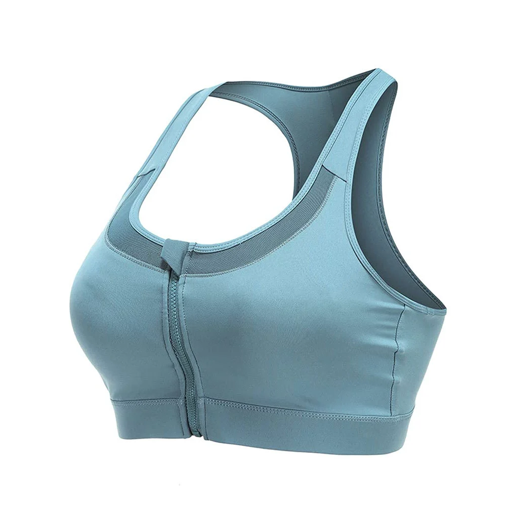 Made Pakistan Women Sports Bra High Support Yoga Active Wear Breathable Quick Dry Front Spandex/Polyester Reasonable Price