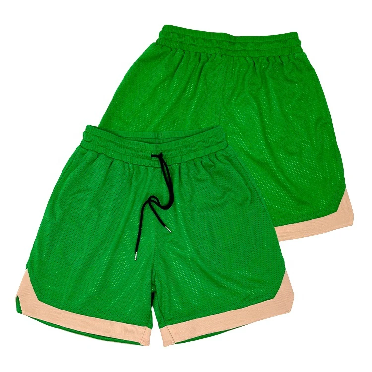 Wholesale Men's Breathable Quick Dry Mesh Sport Running Basketball Gym Shorts