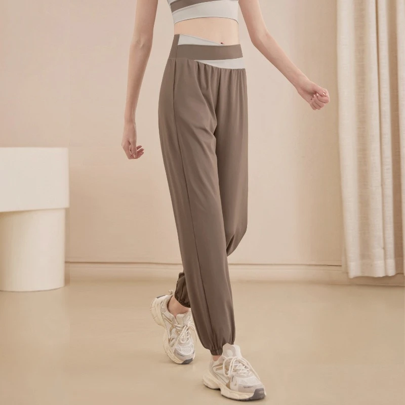 Yoga Pants For Women Loose Fit High Elasticity Casual Outdoor Running Training Fitness High Waisted Sports Pants