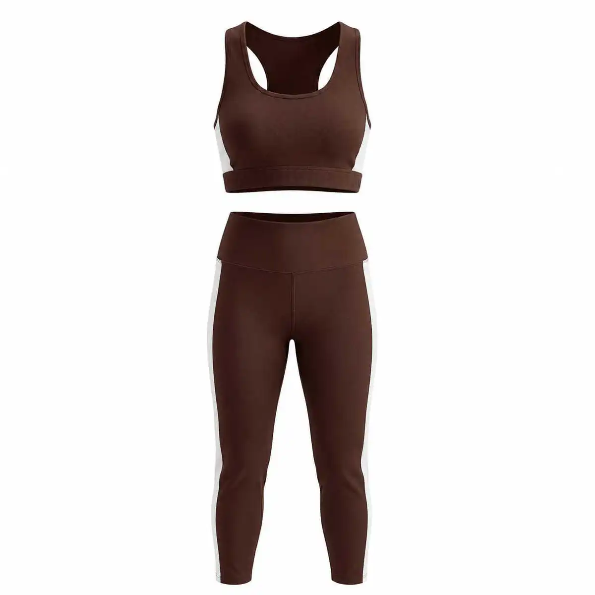 Women Sportswear 2PC Yoga Set Gym Fitness Outfit High Elastic Yoga Set Breathable Training Wear Active Set