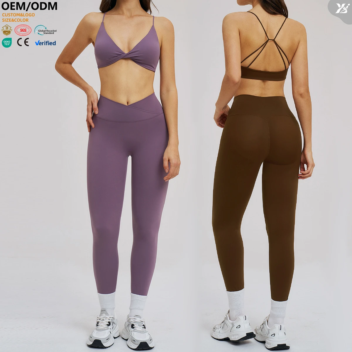 XW-TZ5544-2 Hot Sale Yoga Wear Tight Gym Sports Clothes Suits Sujetador Deportivo Women Activewear Running Fitness Yoga Sets