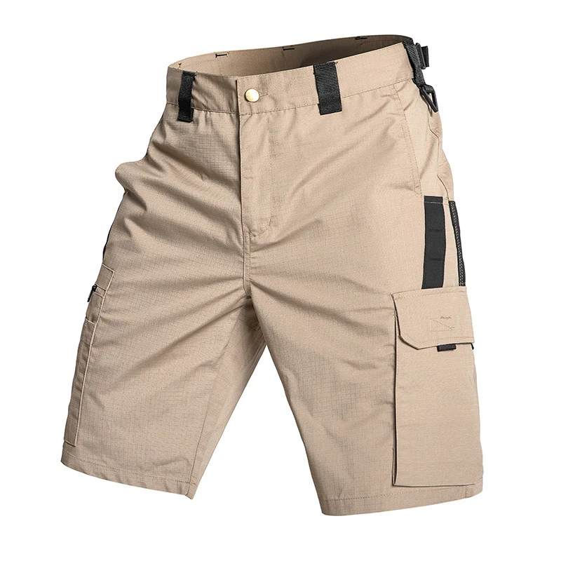 Men's Multi-functional Camouflage Shorts For Outdoor Hiking, Breathable And Tear-resistant, Summer Sports Pants