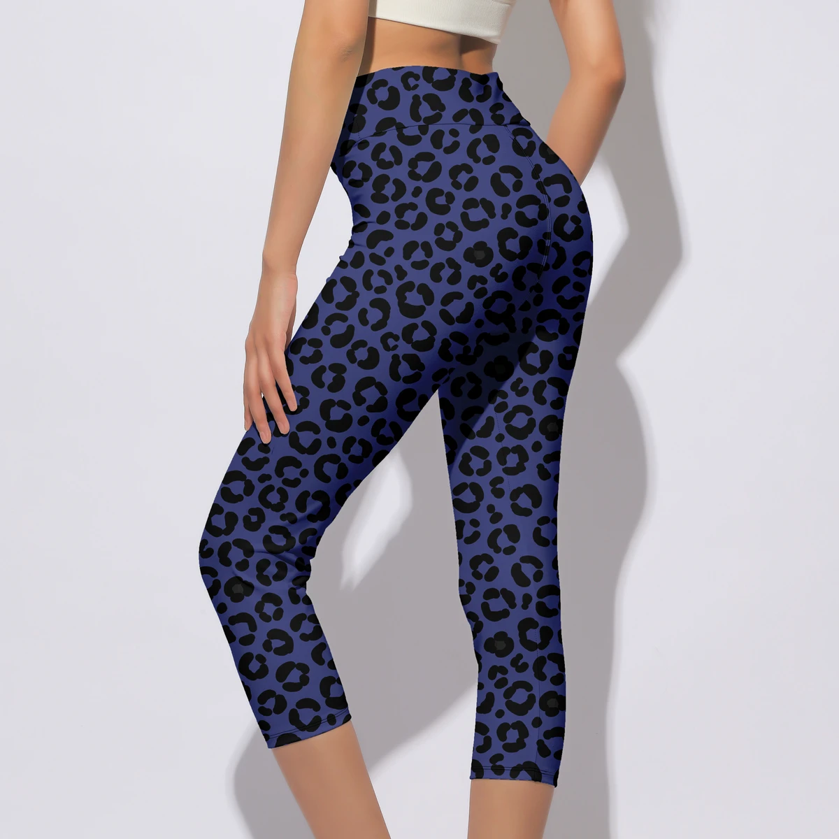 Lets Find New Styles High Waisted Tummy Control Fitness & Seamless Yoga Pants, Plus Size Women's Leggings, Personalized Clothing