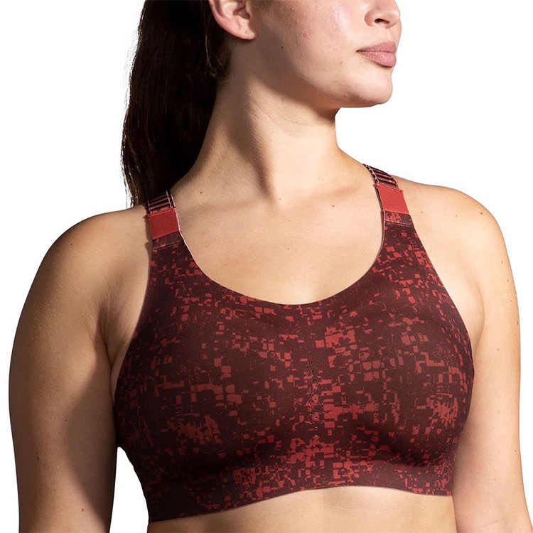 Fully Customized Sublimation Printing Sportswear Racerback Style U-Neck Sports Bra Custom Made Eco-Friendly Sports Bras