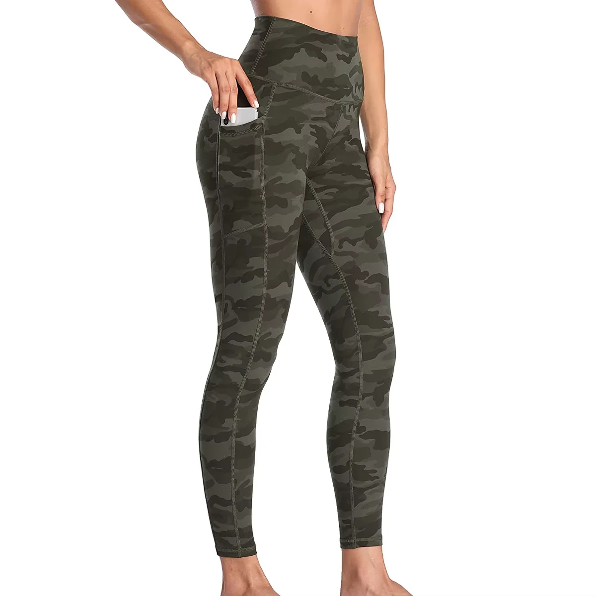 Custom Logo Camo Print Leggings Women Fitness Wear Workout Tights Yoga Pants Seamless Quality Leggings for Women 2026