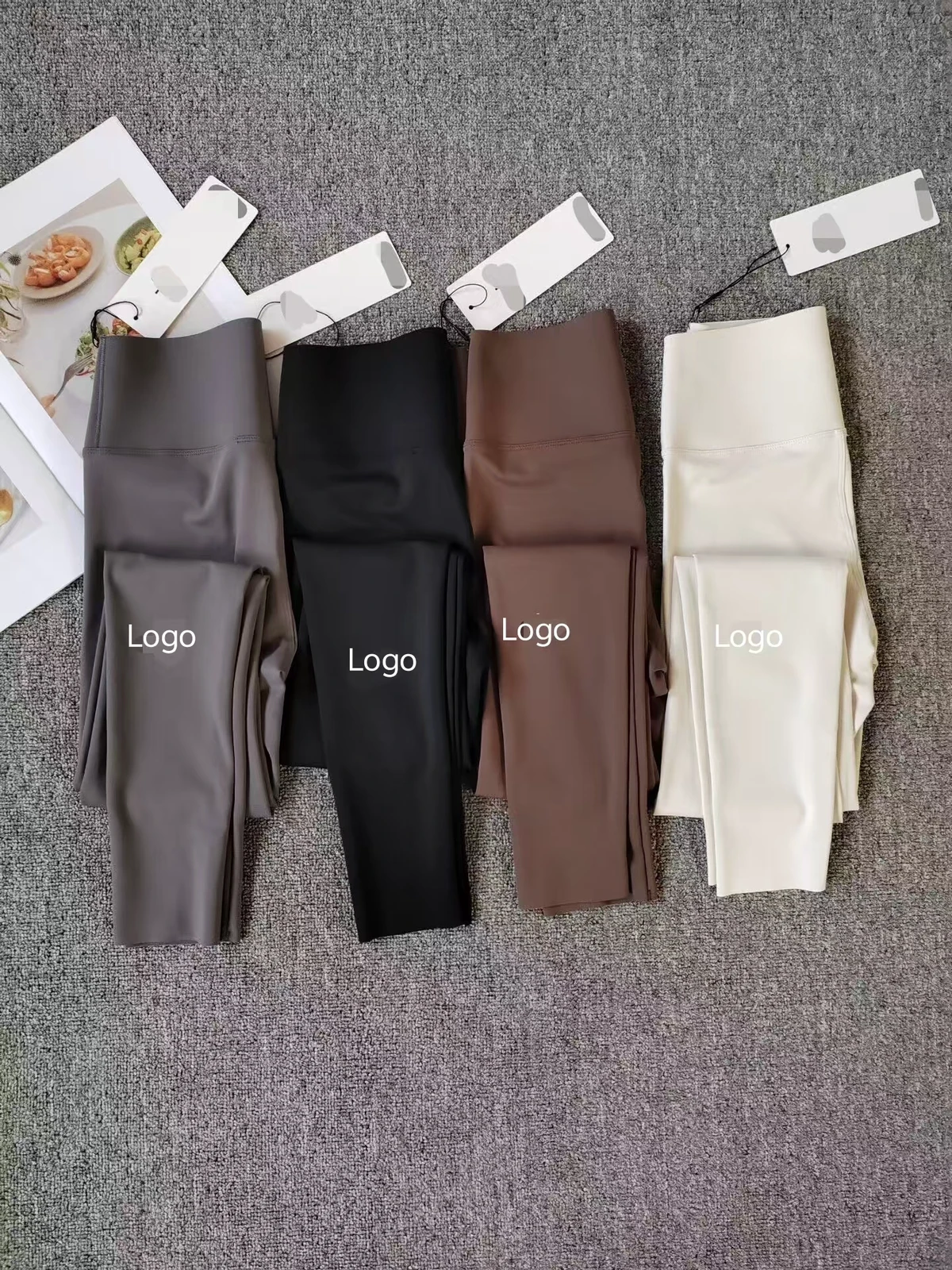 A2New Style Thick-fabric Sports Yoga Pants for Comfortable Plus-size, with Abdominal and Hip Support