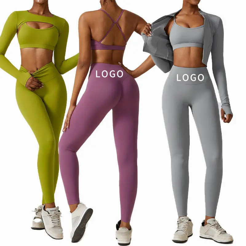 Yoke Women Nude Feeling Long Sleeve Yoga Top Breathable Quick Dry Fitness Crop Shirt Thumb Hole for Running Exercise Gym Wear