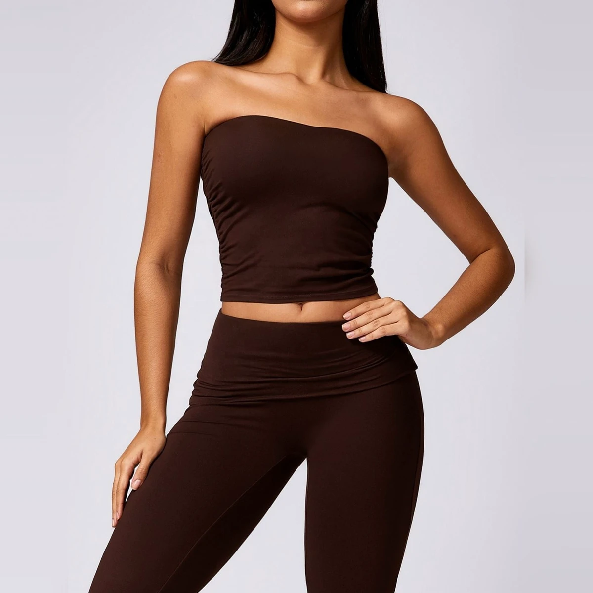 Women's Comfortable High-Waist Yoga Leggings Breathable Lightweight Soft Workout Pants with Recyclable Print Design